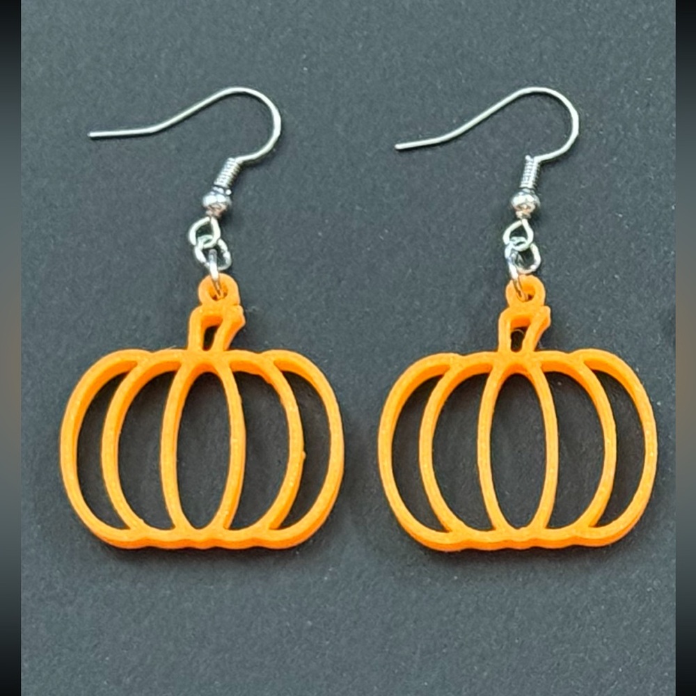 Pumpkin earrings